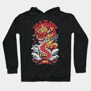 Dragon's Reign - Power and Prosperity in 2024 Hoodie